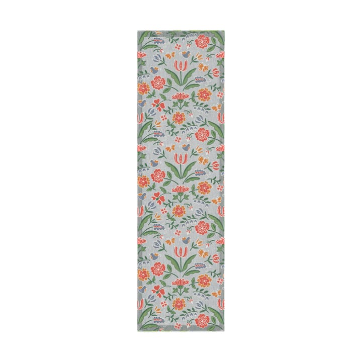 Blomglänta tafelloper 35x120 cm - Multi - Ekelund Linneväveri