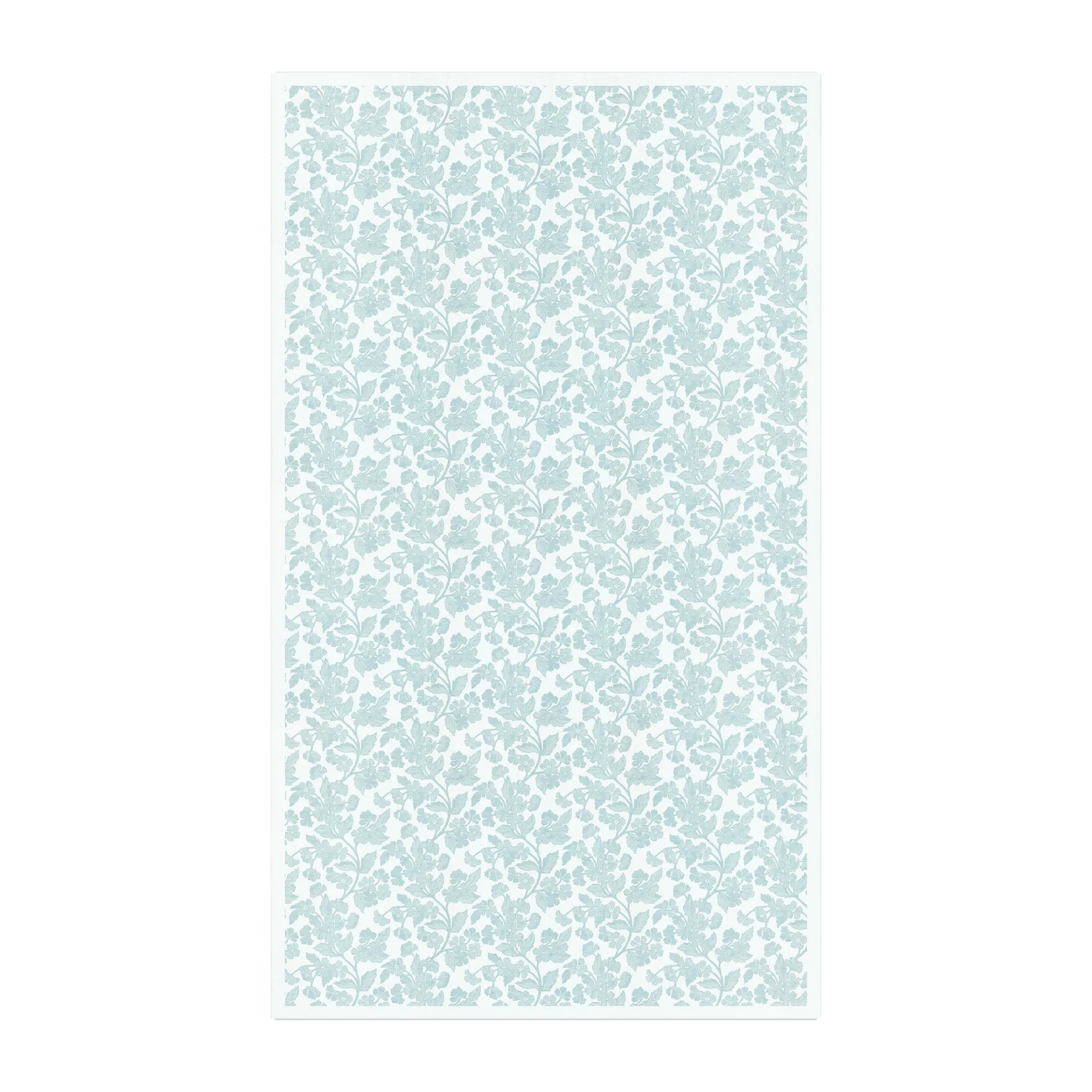 Blomranka tafelkleed, 150x150 cm Ekelund Linneväveri