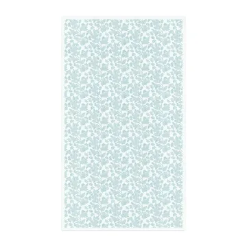 Blomranka tafelkleed - 150x150 cm - Ekelund Linneväveri