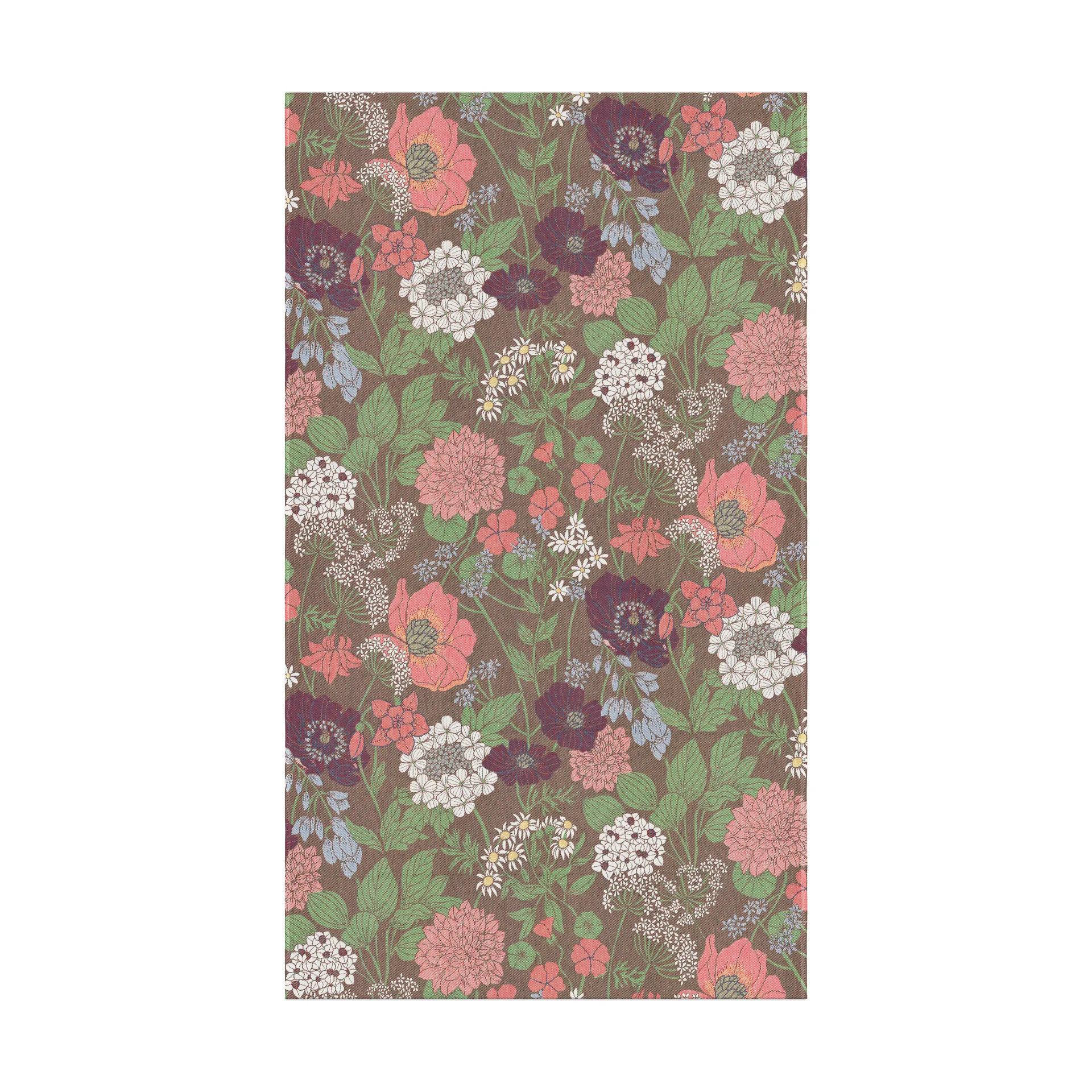 Blomsterfång tafelkleed 145x250 cm, Multi Ekelund Linneväveri