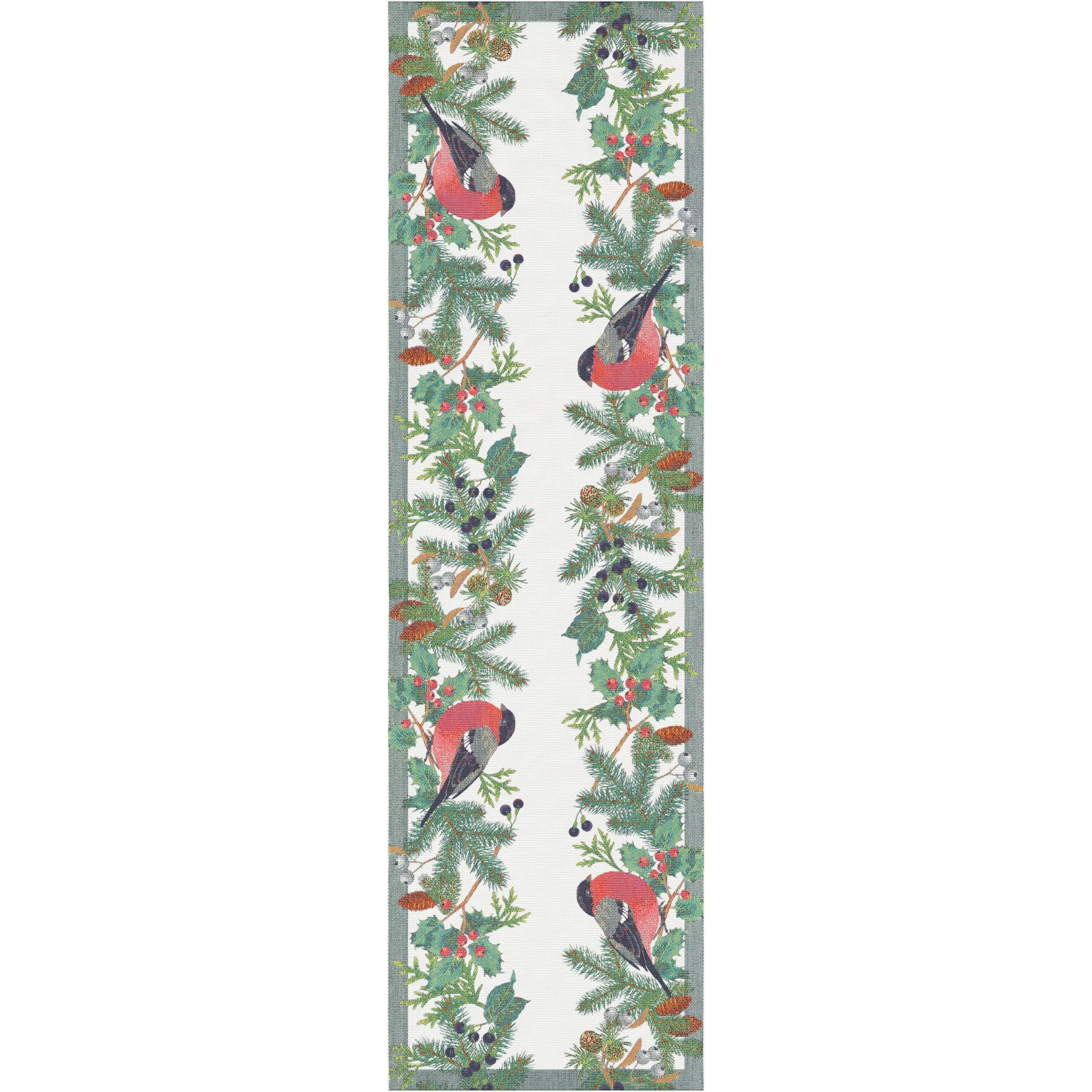 Domherre tafelloper 35x120 cm, Multi Ekelund Linneväveri