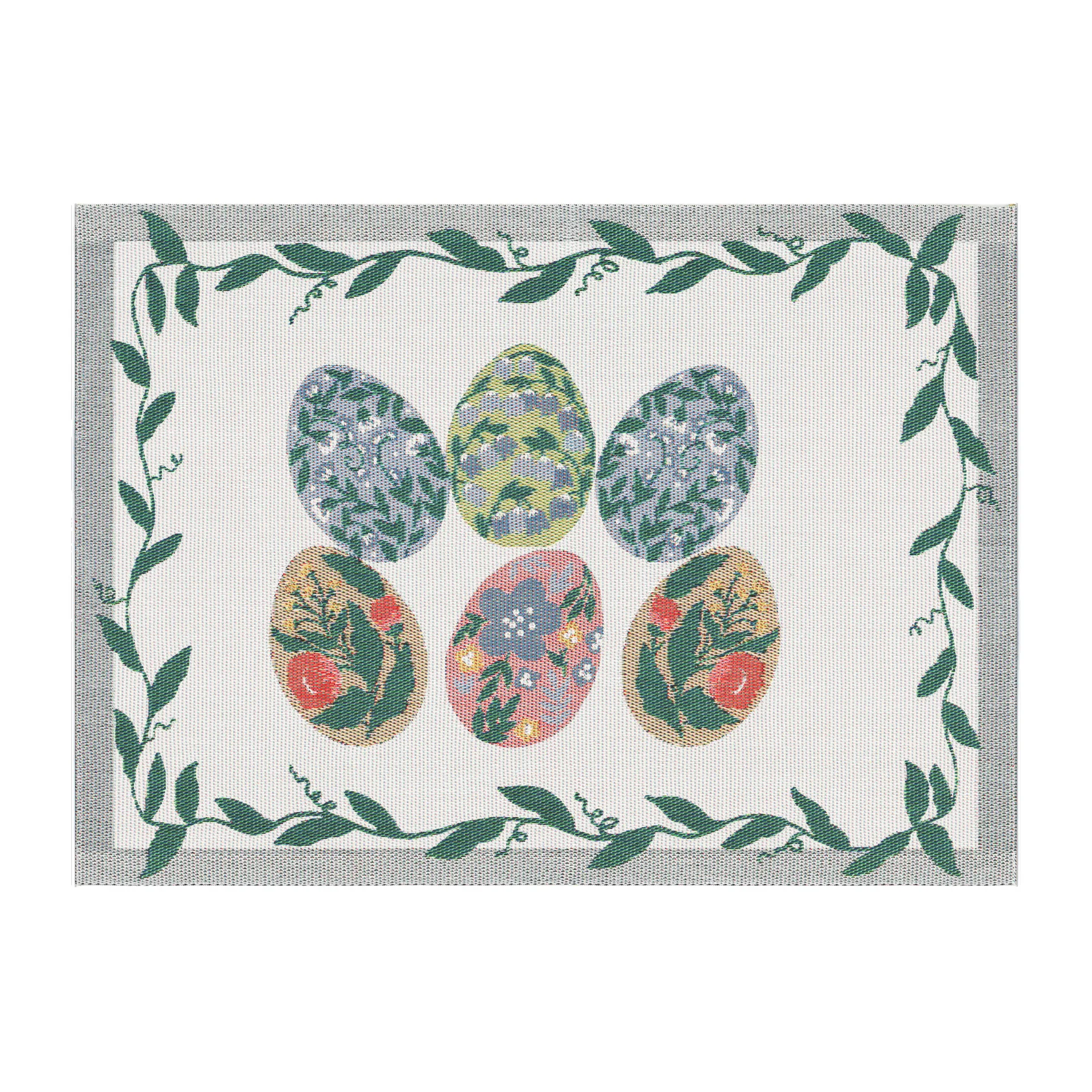 Egg collection placemat, 35x48 cm Ekelund Linneväveri