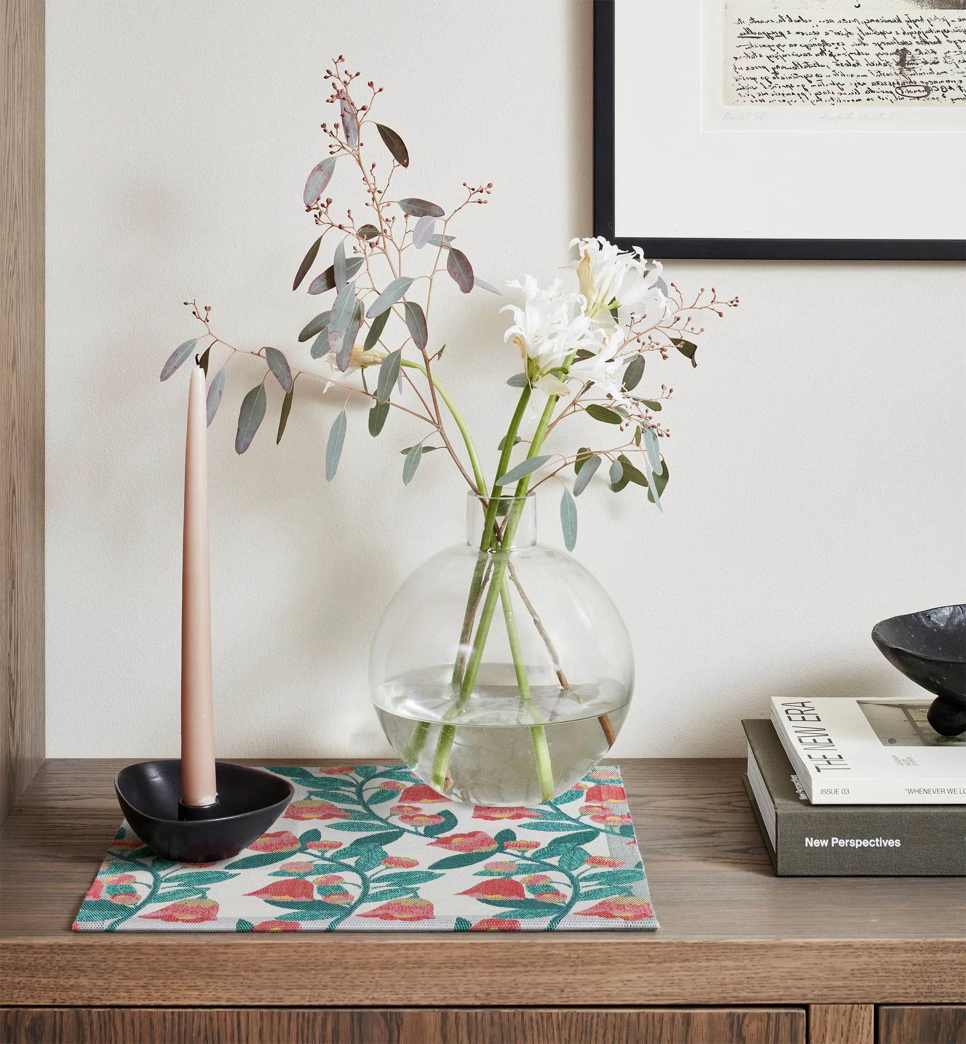 Egg collection servet, 35x35 cm Ekelund Linneväveri