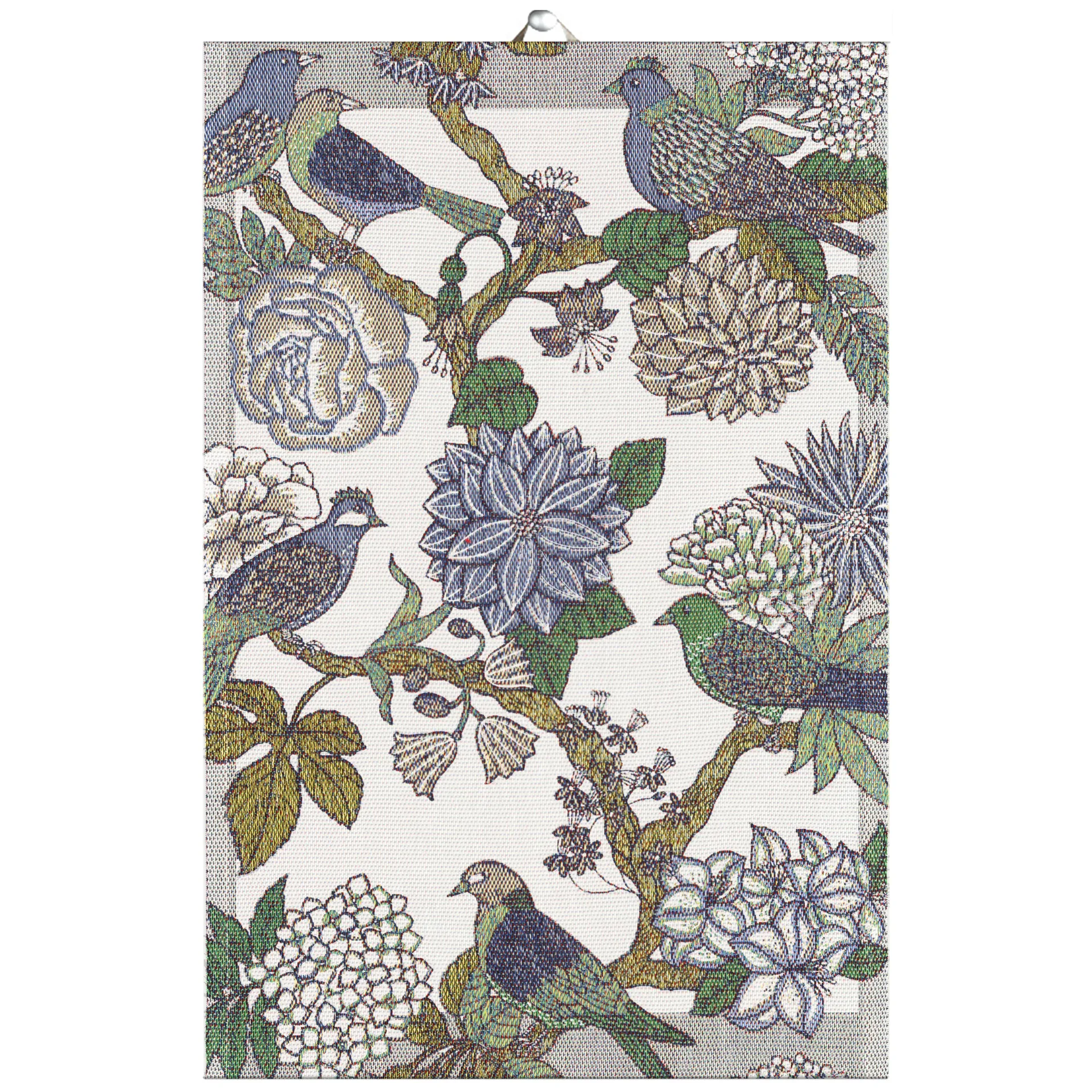 Fåglabo keukenhanddoek 40x60 cm, Multi Ekelund Linneväveri