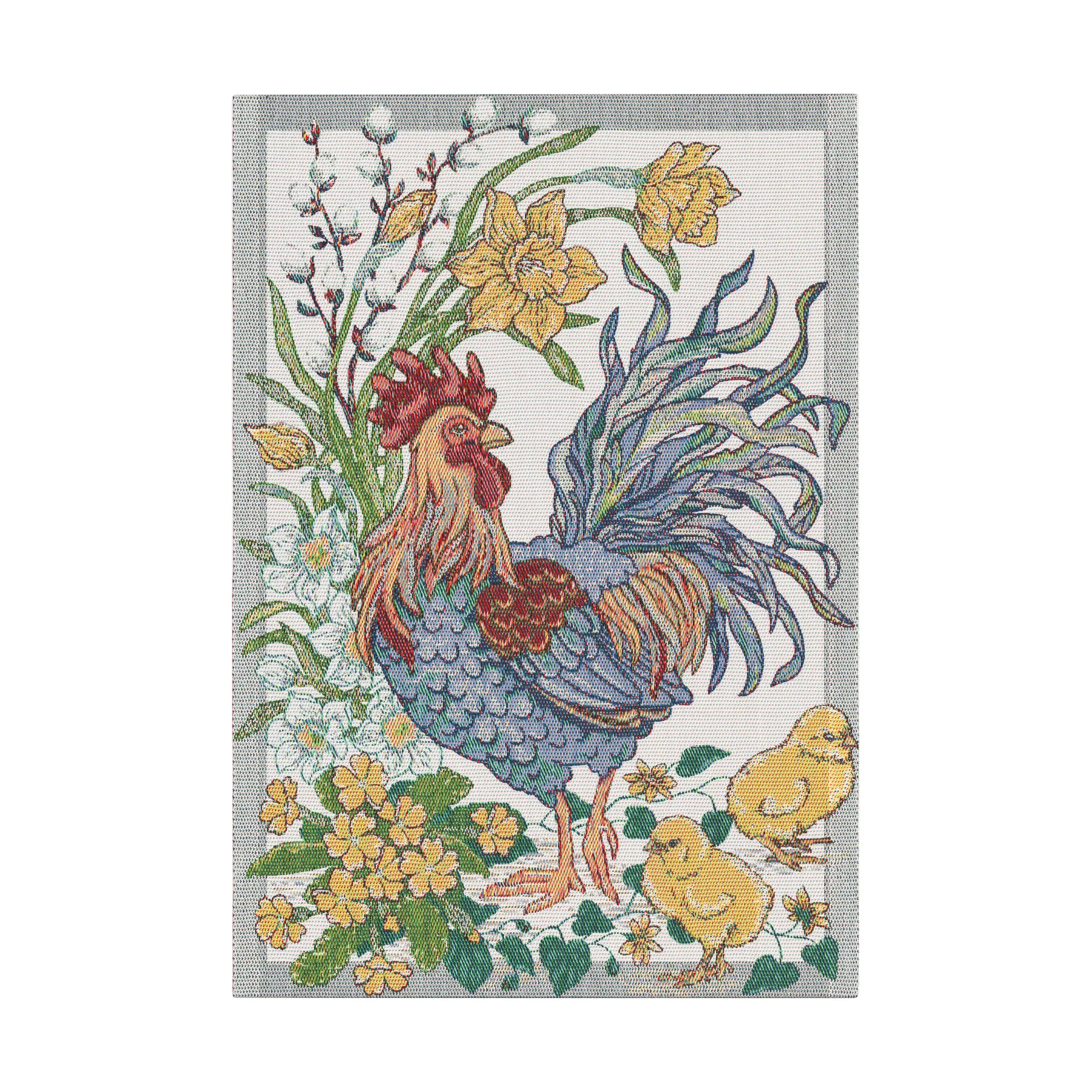 Fjäderblom keukendoek 35x50 cm, Multi Ekelund Linneväveri