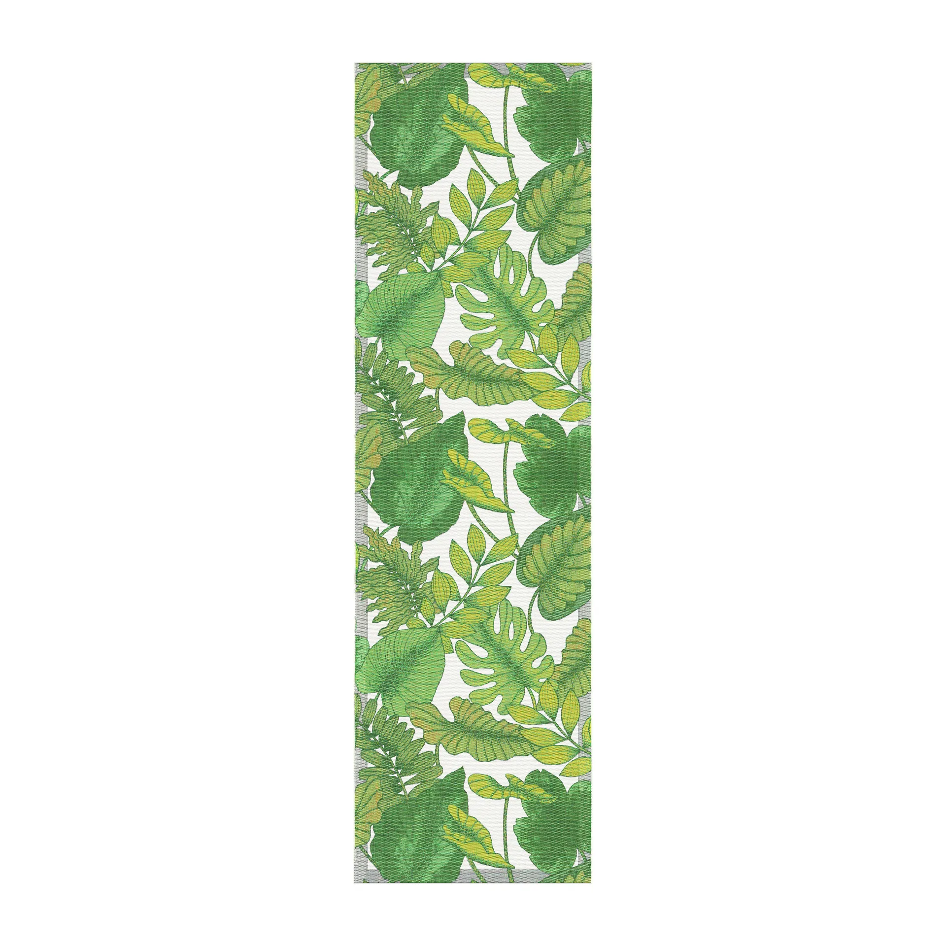 Foliage tafelloper 35x120 cm, Groen Ekelund Linneväveri