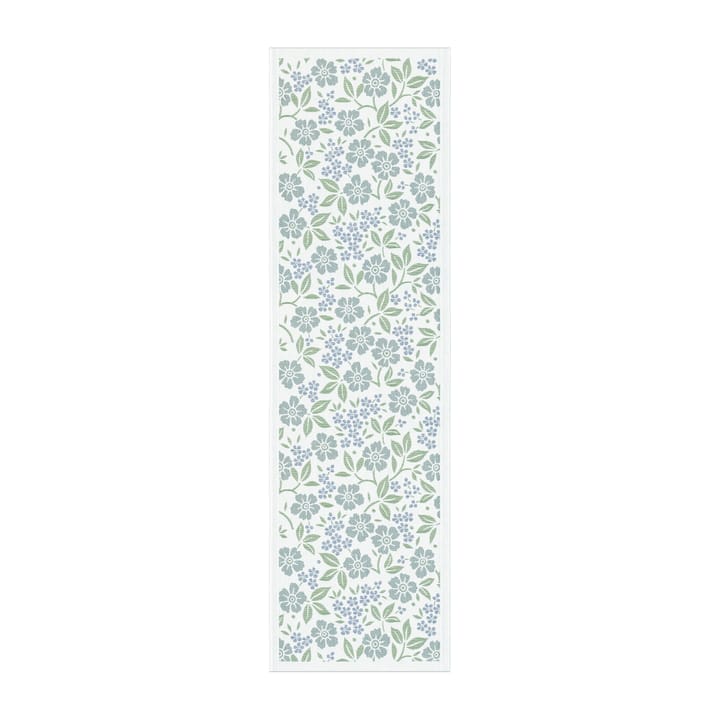 Förgätmigej tafelloper, 35x120 cm Ekelund Linneväveri