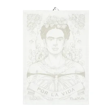 Frida Kahlo keukenhanddoek 35x50 cm - Belleza - Ekelund Linneväveri