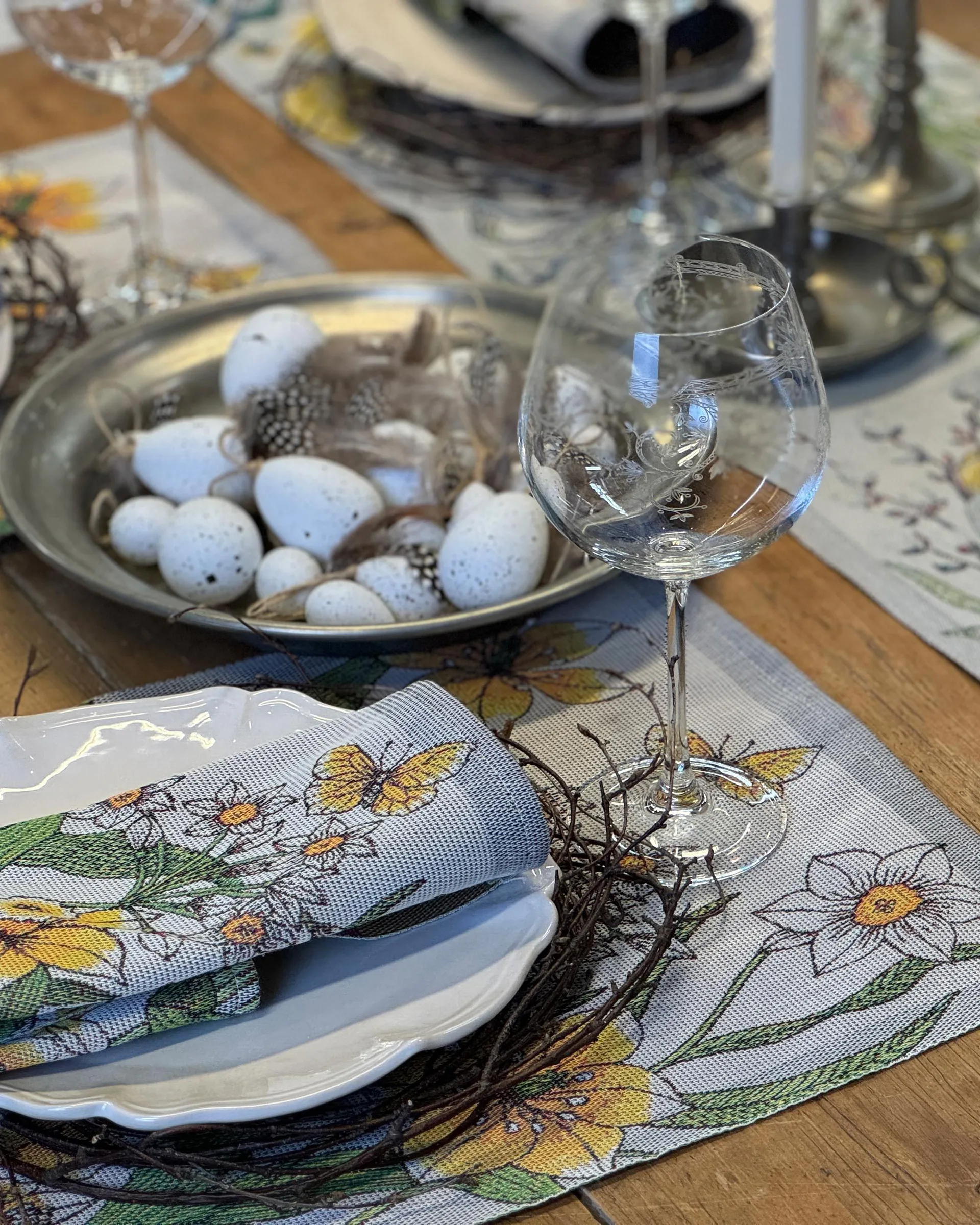 Fruit kussenhoes 40x40 cm, Oranje Ekelund Linneväveri