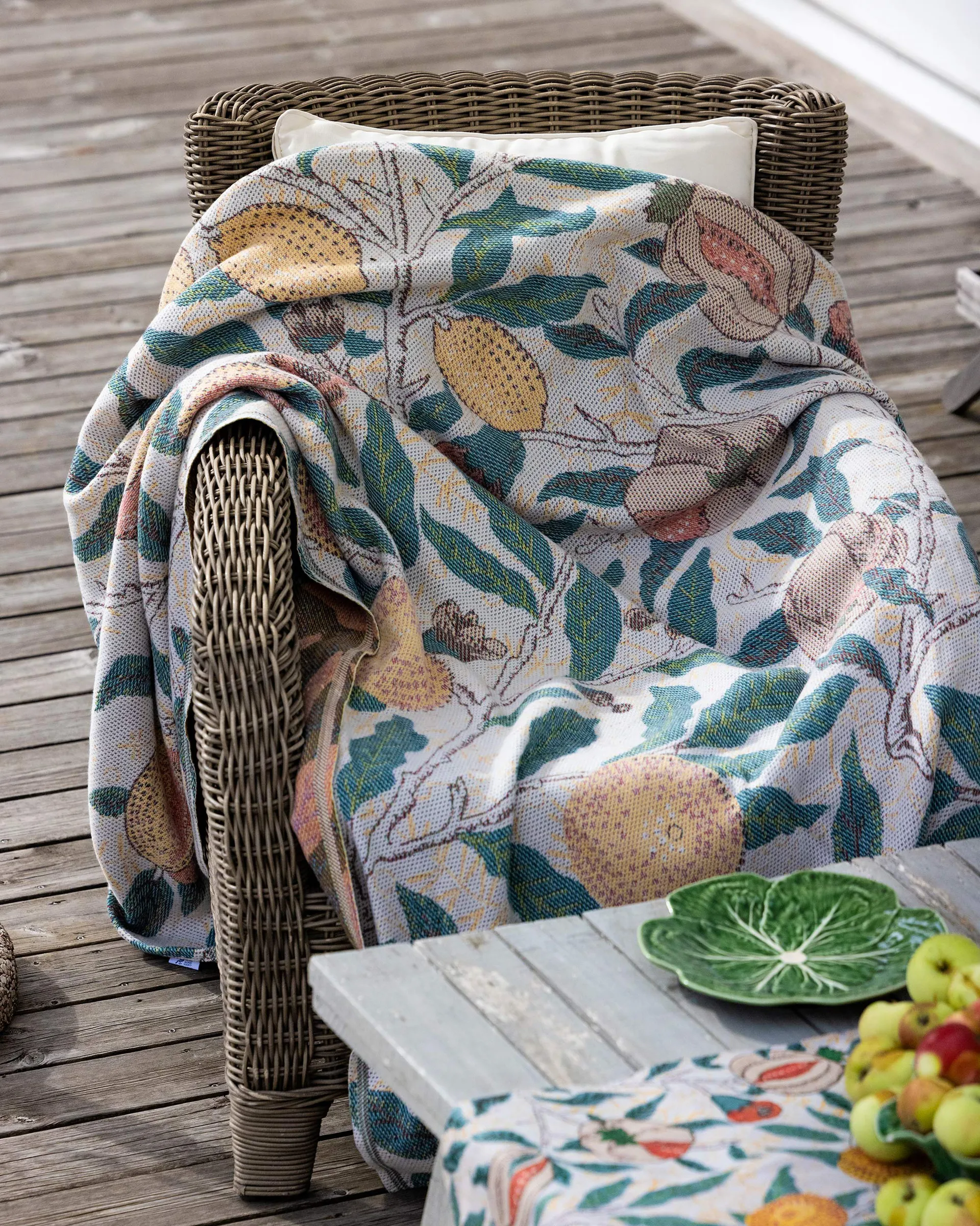 Fruit stoffen servet 35x35 cm, Multi Ekelund Linneväveri