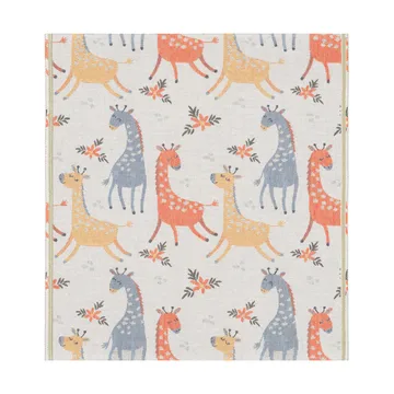 Giraffen babydeken 70x75 cm - Multi - Ekelund Linneväveri