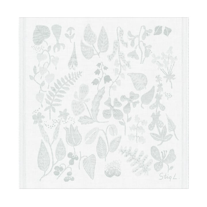 Herbarium servet 35x35 cm - Grijs - Ekelund Linneväveri