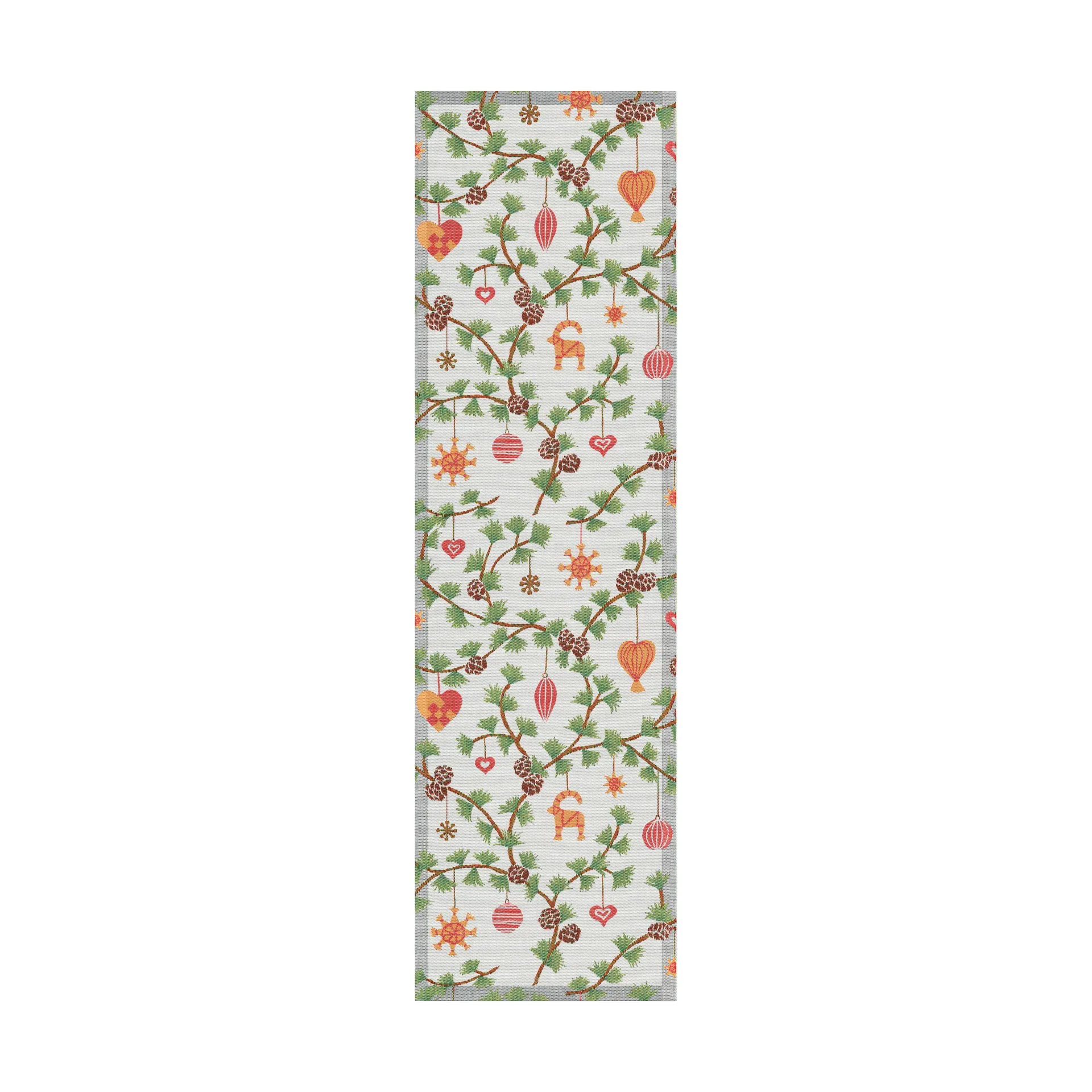 Julefröjd tafelloper 35x120 cm, Multi Ekelund Linneväveri