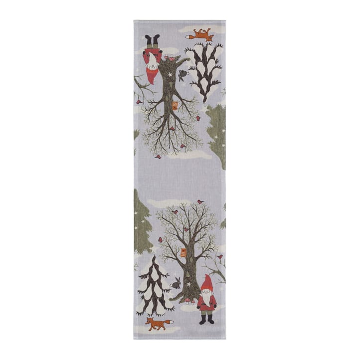 Julpromenad tafelloper, 35 x 120 cm. Ekelund Linneväveri