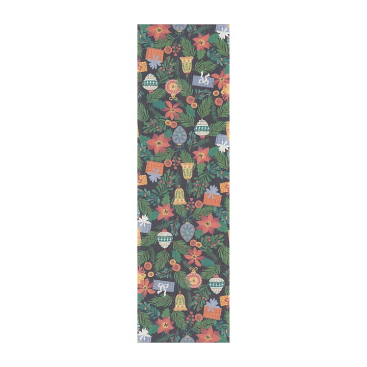Kerstboom tafelloper 35x120 cm, Groen Ekelund Linneväveri