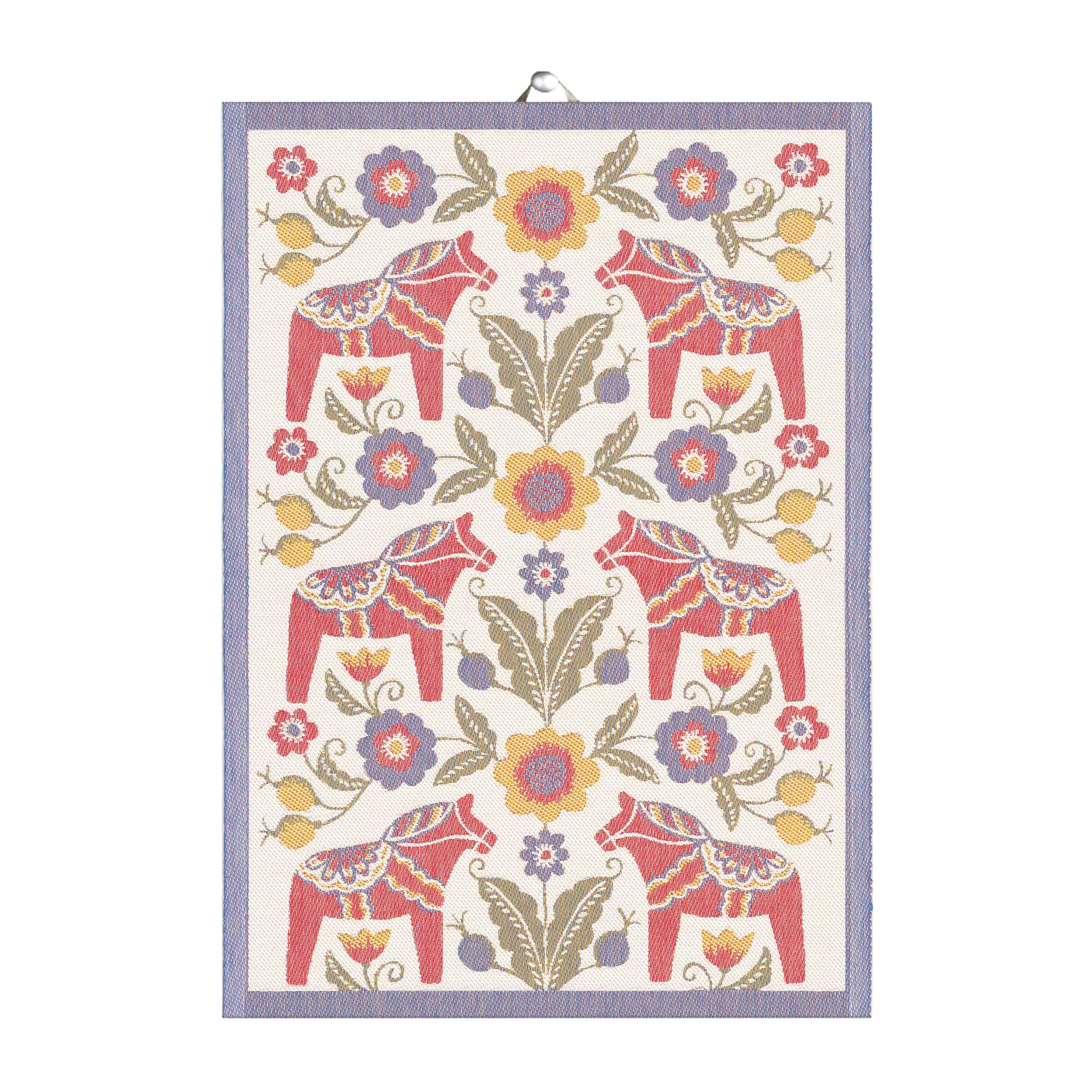 Kurbitshäst keukenhanddoek, 48x70 cm Ekelund Linneväveri