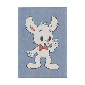 Lille Skutt theedoek 35x50 cm - Blauw - Ekelund Linneväveri