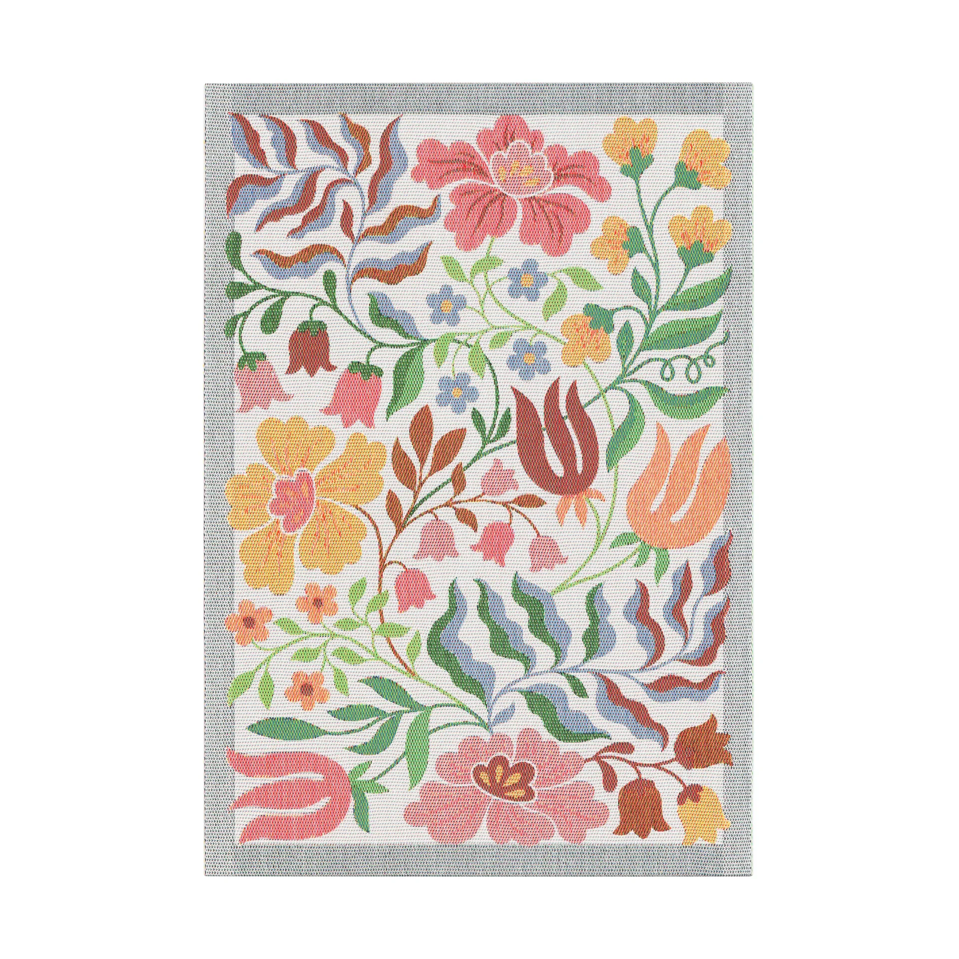 Meadow keukenhanddoek 35x50 cm, Multi Ekelund Linneväveri