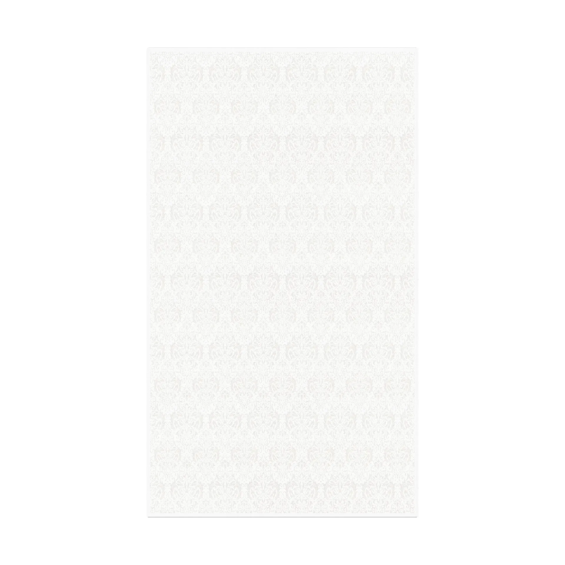 Medaljong tafelkleed 150x350 cm, Wit Ekelund Linneväveri