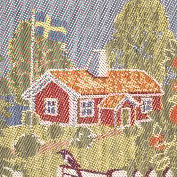 Mitt Sverige keukenhanddoek 35x50 cm - Multi - Ekelund Linneväveri