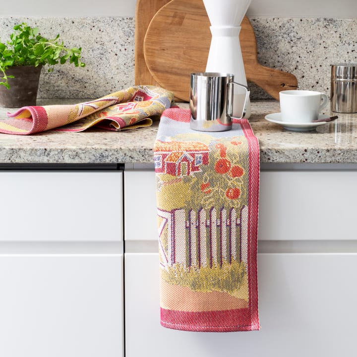 Mitt Sverige keukenhanddoek 35x50 cm, Multi Ekelund Linneväveri
