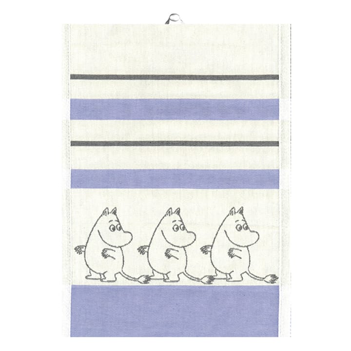 Moomin theedoek, 35 x 50 cm. Ekelund Linneväveri