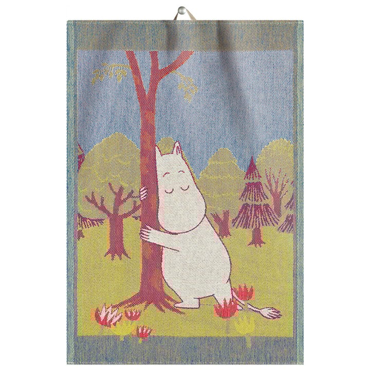 Mumin keukenhanddoek 35x50 cm, Lucky tree Ekelund Linneväveri