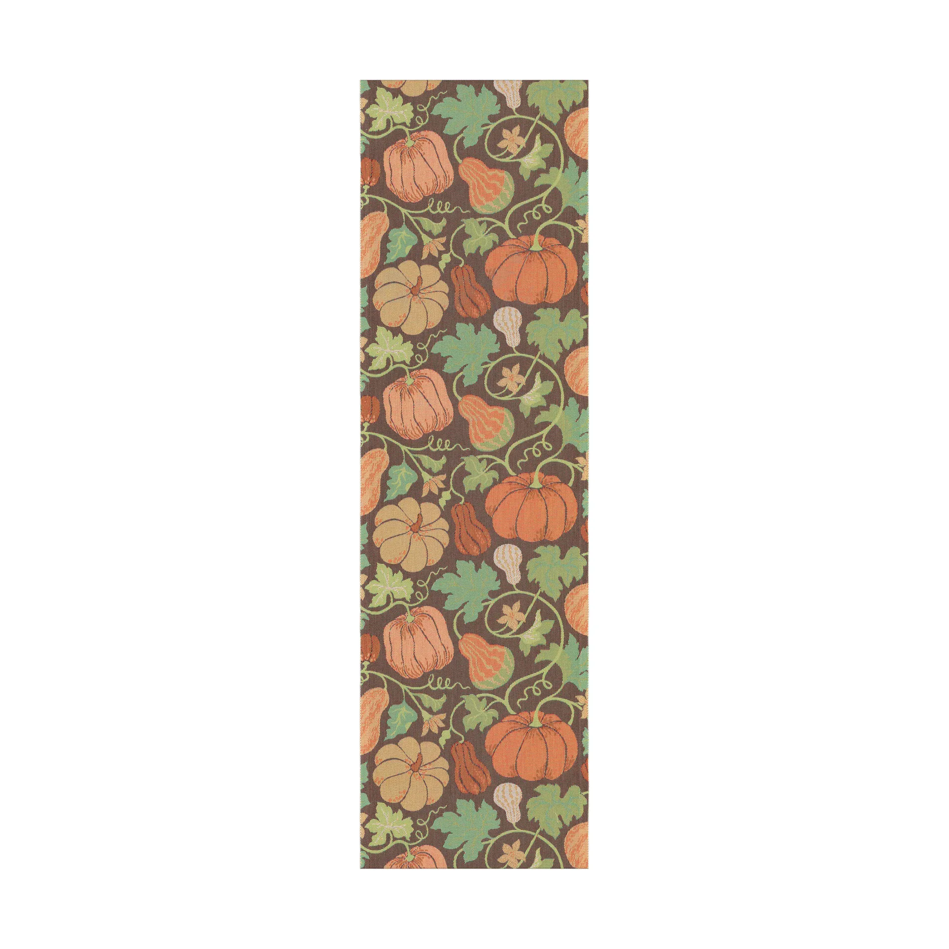 Plenty of pumpkin tafelloper, 35x120 cm Ekelund Linneväveri