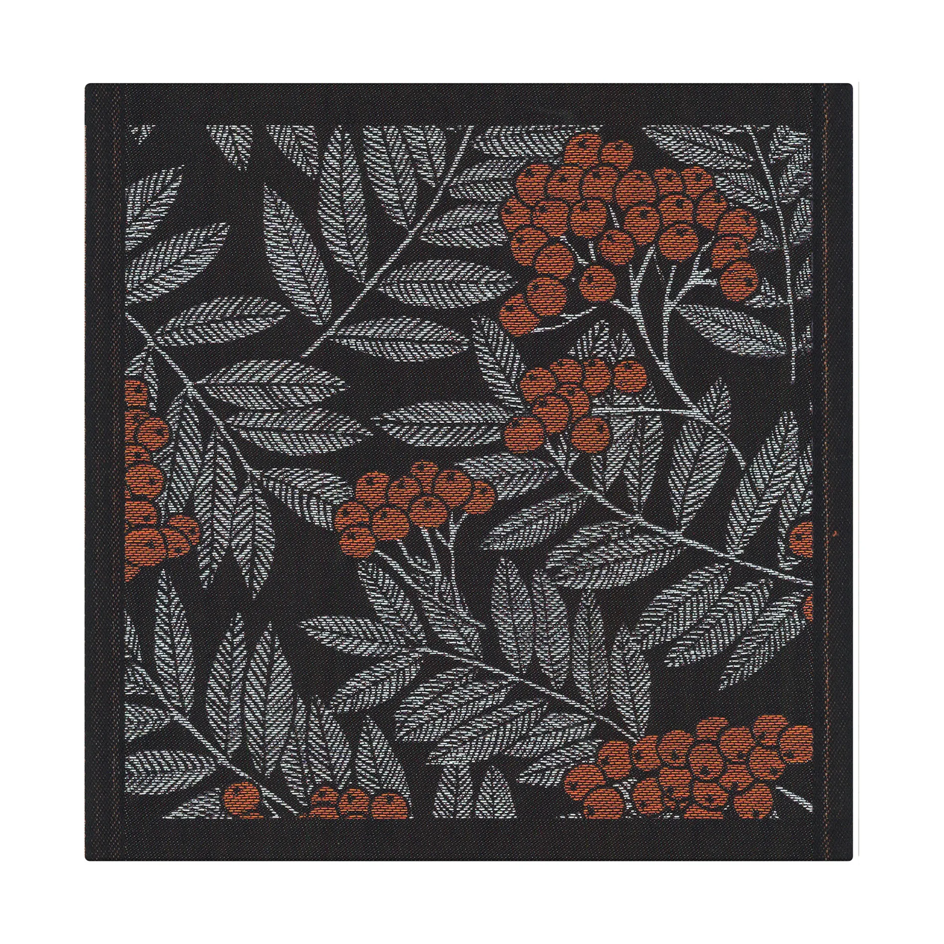 Rönnbärsblad servet, 35x35 cm Ekelund Linneväveri