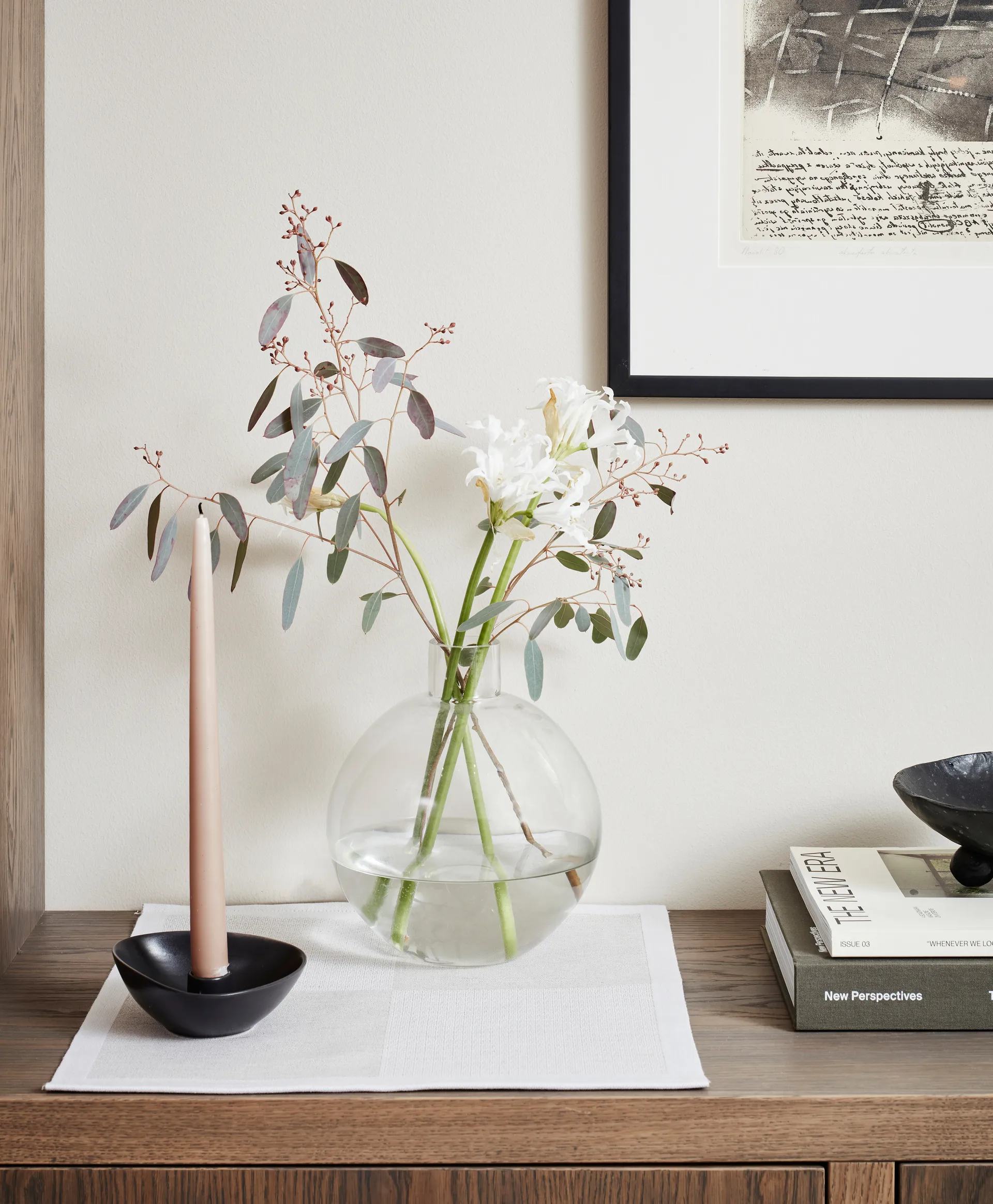 Ruta servet ongebleekt, 35x35 cm Ekelund Linneväveri