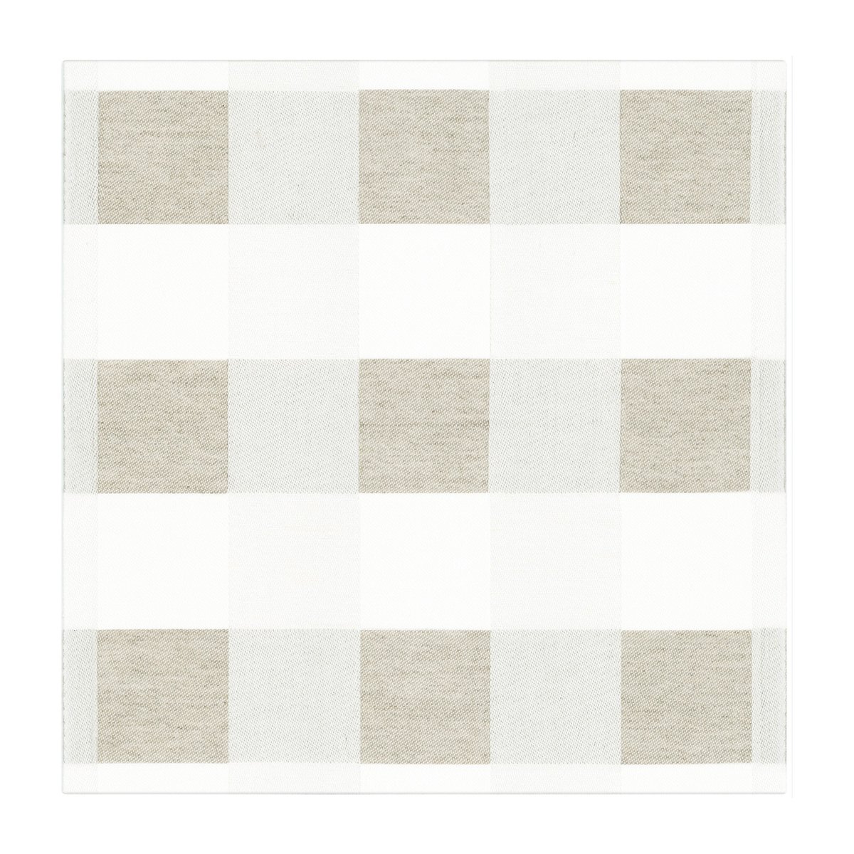 Ekelund Linneväveri Schack servet 35x35 cm | Scandinavisch Interieur | Linnen & katoenen servetten | Beige