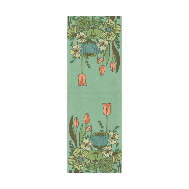 Soft Green tafelloper 35x100 cm - Groen - Ekelund Linneväveri