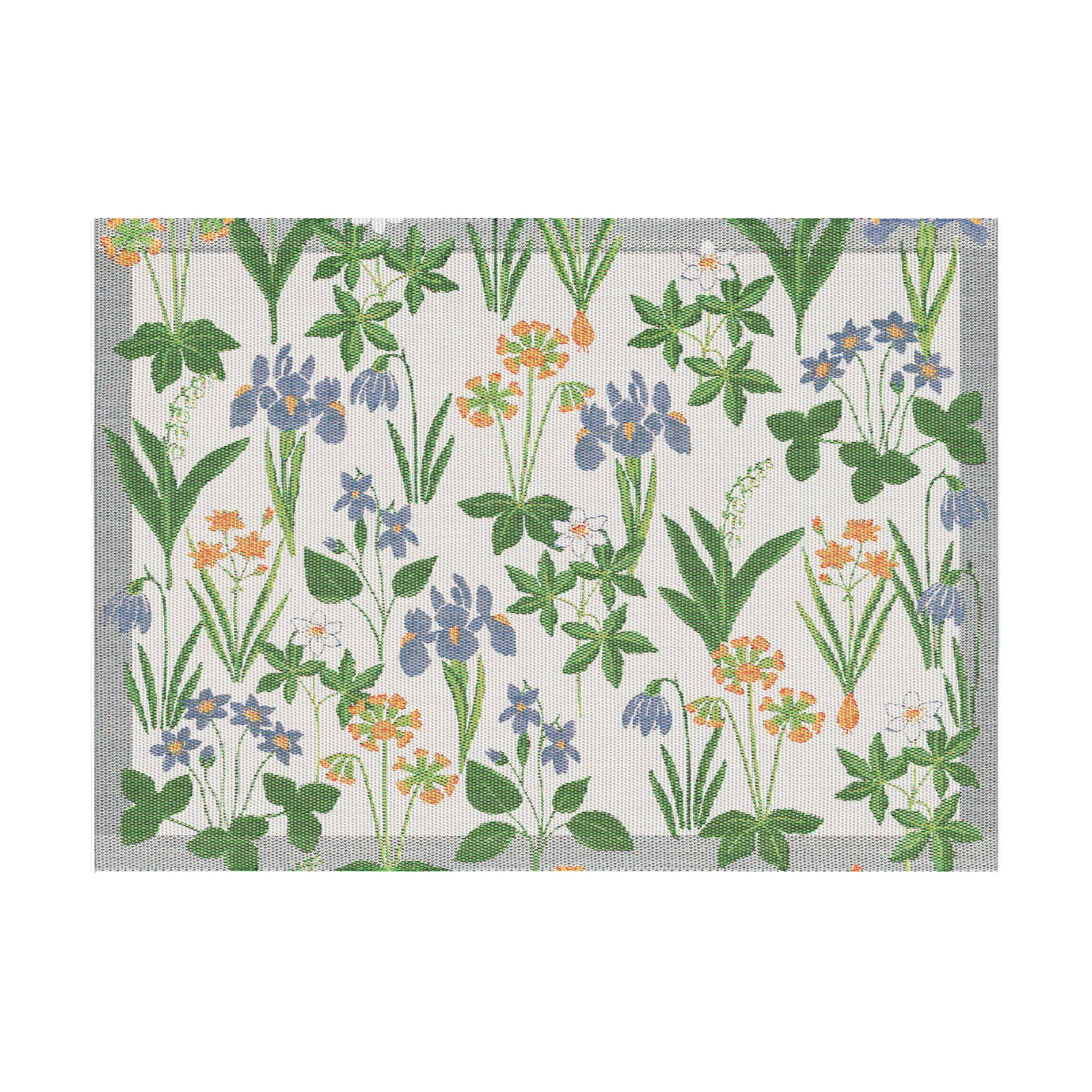 Solblå placemat 35x48 cm, Multi Ekelund Linneväveri