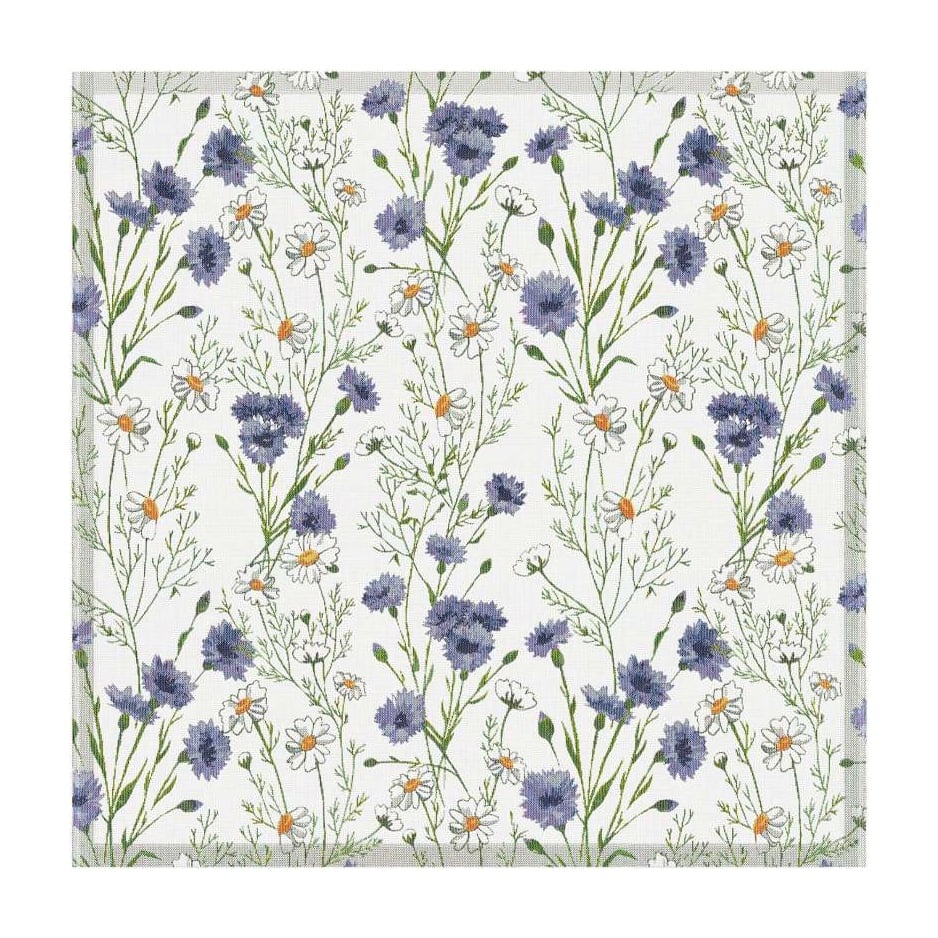 Ekelund Linneväveri Sommar tafelkleed 145x145 cm | Scandinavisch Interieur | Tafelkleden | Blauw
