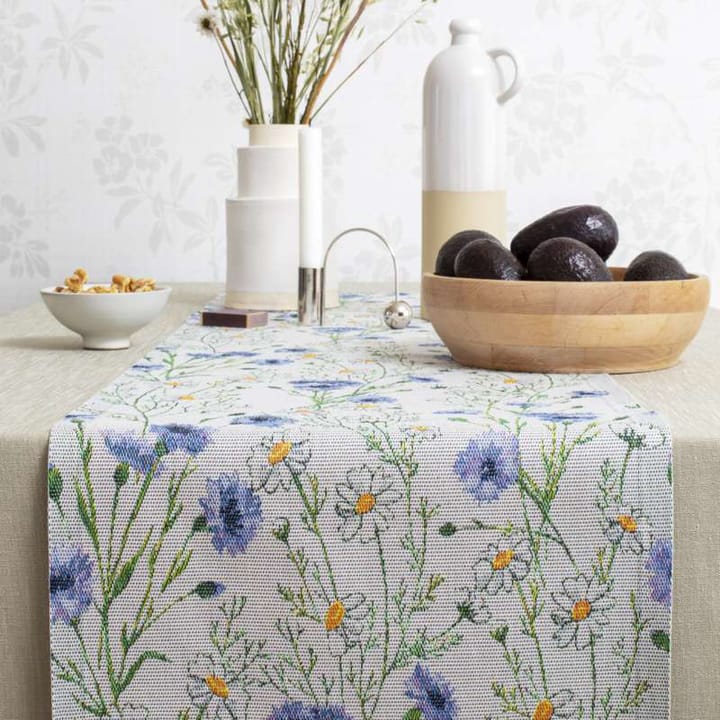 Sommar tafelloper 35x80 cm, Multi Ekelund Linneväveri