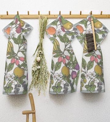 Sommarfrukt keukenhanddoek - 40x60 cm - Ekelund Linneväveri