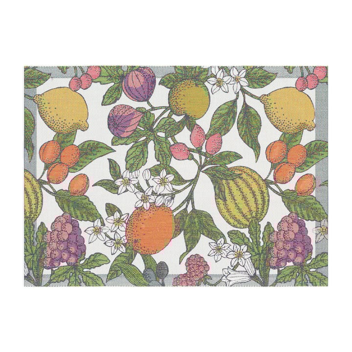 Sommarfrukt placemat - 35x48 cm - Ekelund Linneväveri