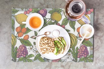 Sommarfrukt placemat - 35x48 cm - Ekelund Linneväveri