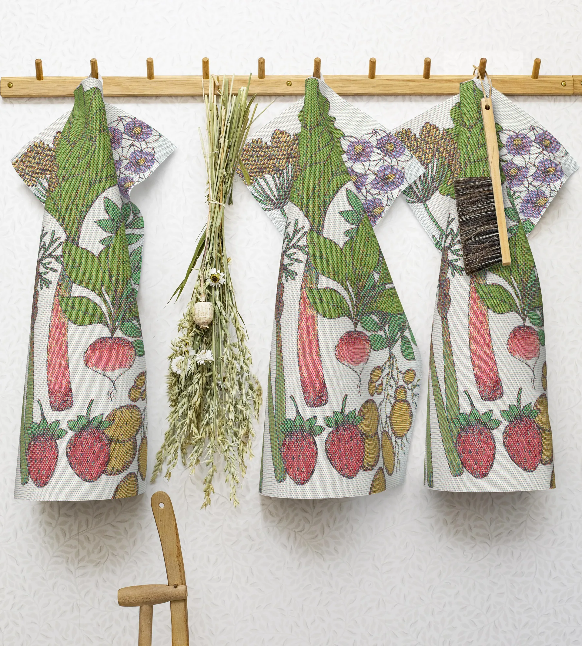 Sommarprimörer keukenhanddoek, 40x60 cm Ekelund Linneväveri