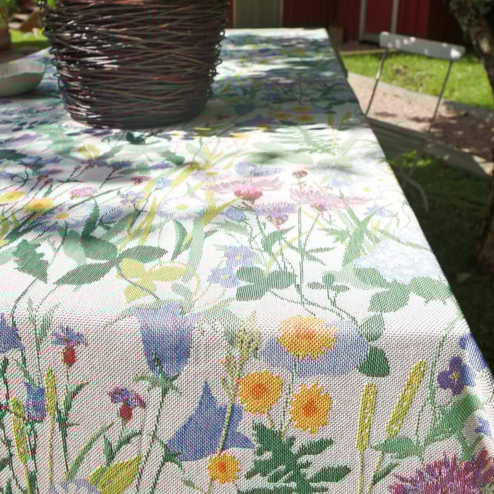 Sommartid tafelkleed, 145x145 cm Ekelund Linneväveri