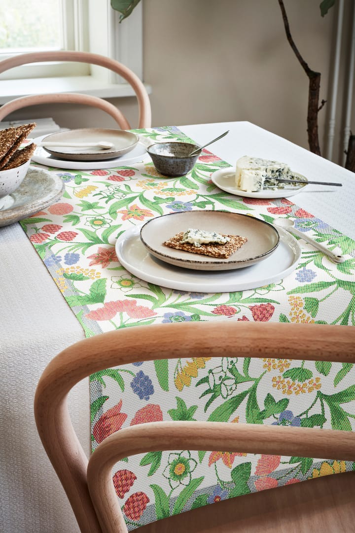 Springtime tafelloper, 35x120 cm Ekelund Linneväveri