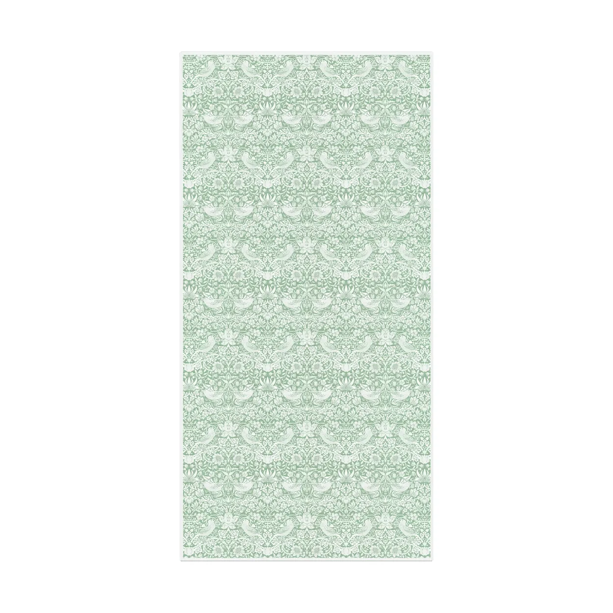 Ekelund Linneväveri Strawberry Thief tafelkleed 150x300 cm Groen