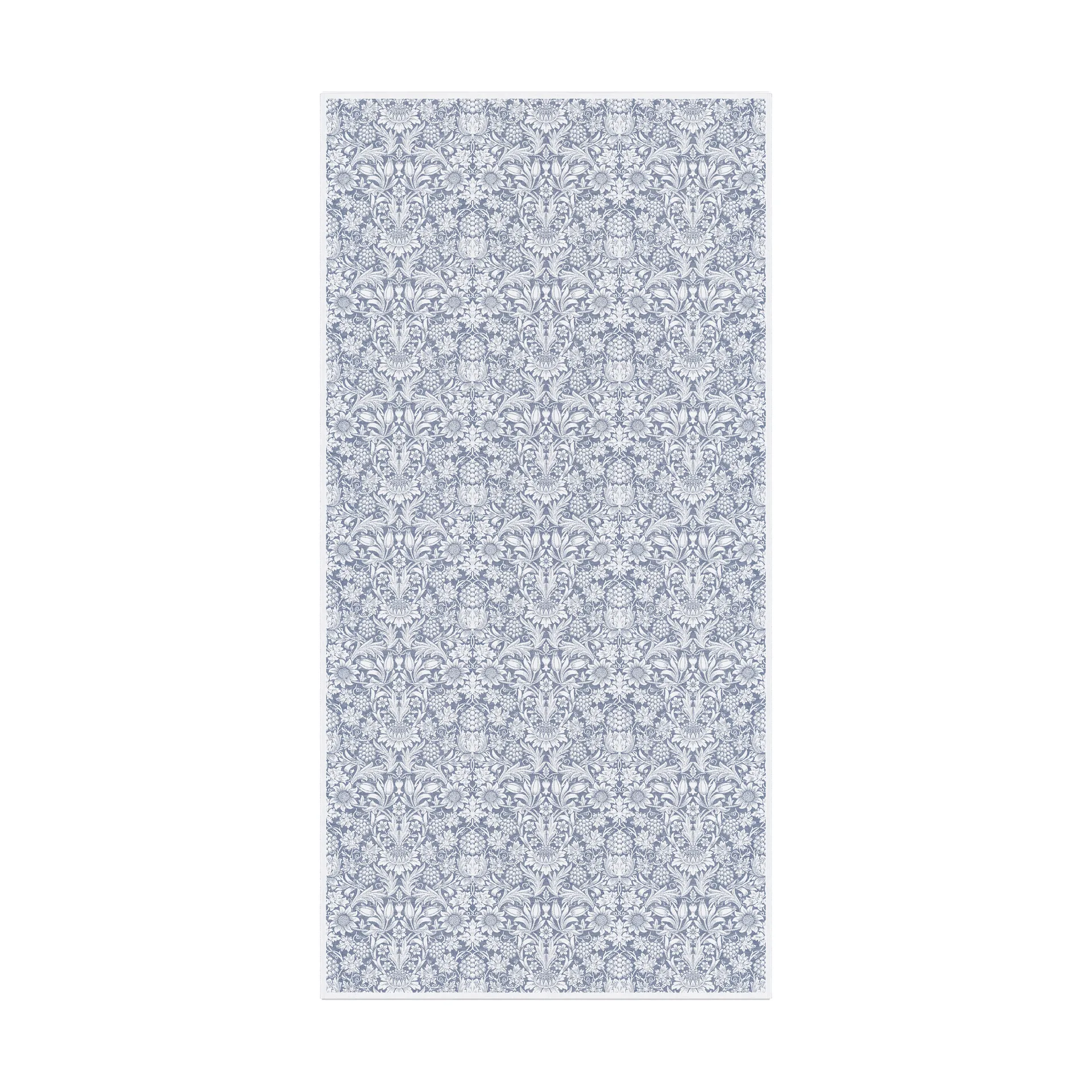 Sunflower tafelkleed 150x300 cm, Blauw Ekelund Linneväveri