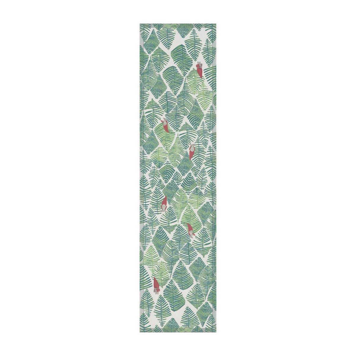 Ekelund Linneväveri Tipp tapp tafelloper 35x140 cm Groen