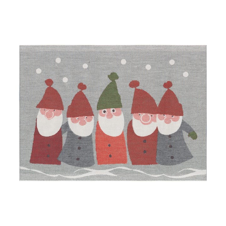 Tomtemöte placemat 35x48 cm - Multi - Ekelund Linneväveri