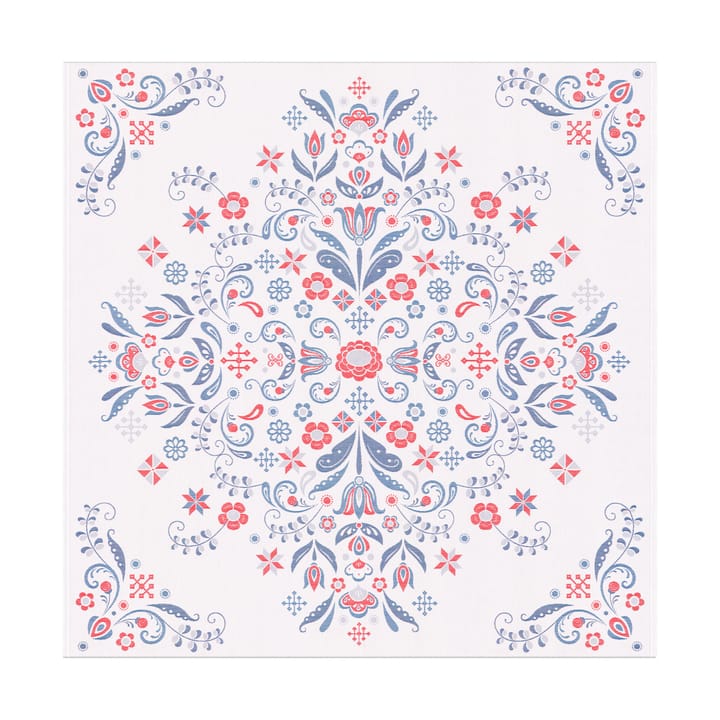 Torplyckan tafelkleed 145x145 cm - Multi - Ekelund Linneväveri