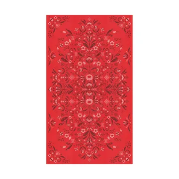 Torplyckan tafelkleed 145x250 cm - Rood - Ekelund Linneväveri