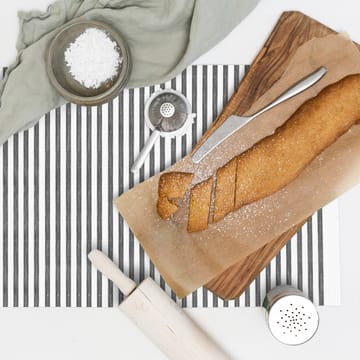 Tvärs placemat grijs - 35x48 cm - Ekelund Linneväveri