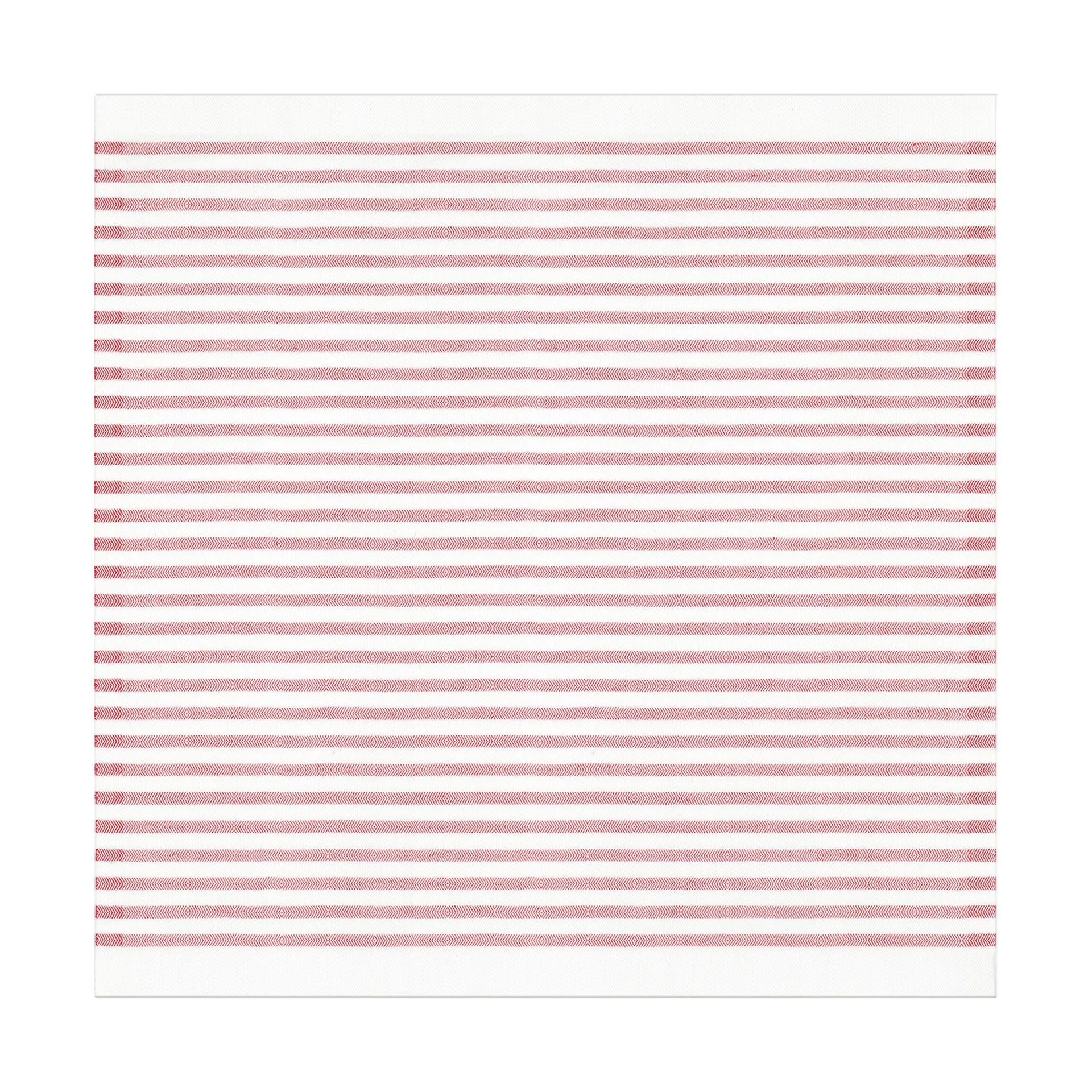 Tvärs stoffen servet 50x50 cm, Rood Ekelund Linneväveri