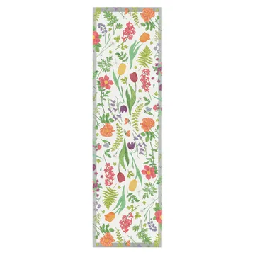 Vår tafelloper 35x120 cm - Elvira - Ekelund Linneväveri